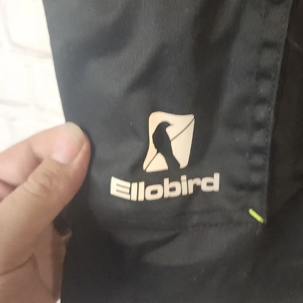 Men's Ellobird Black Cargo Shorts